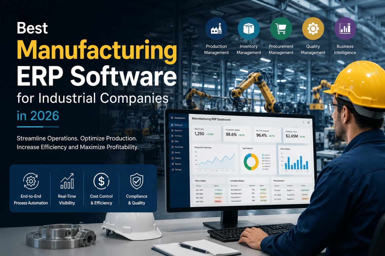Best Manufacturing ERP Software for Industrial Companies in 2026